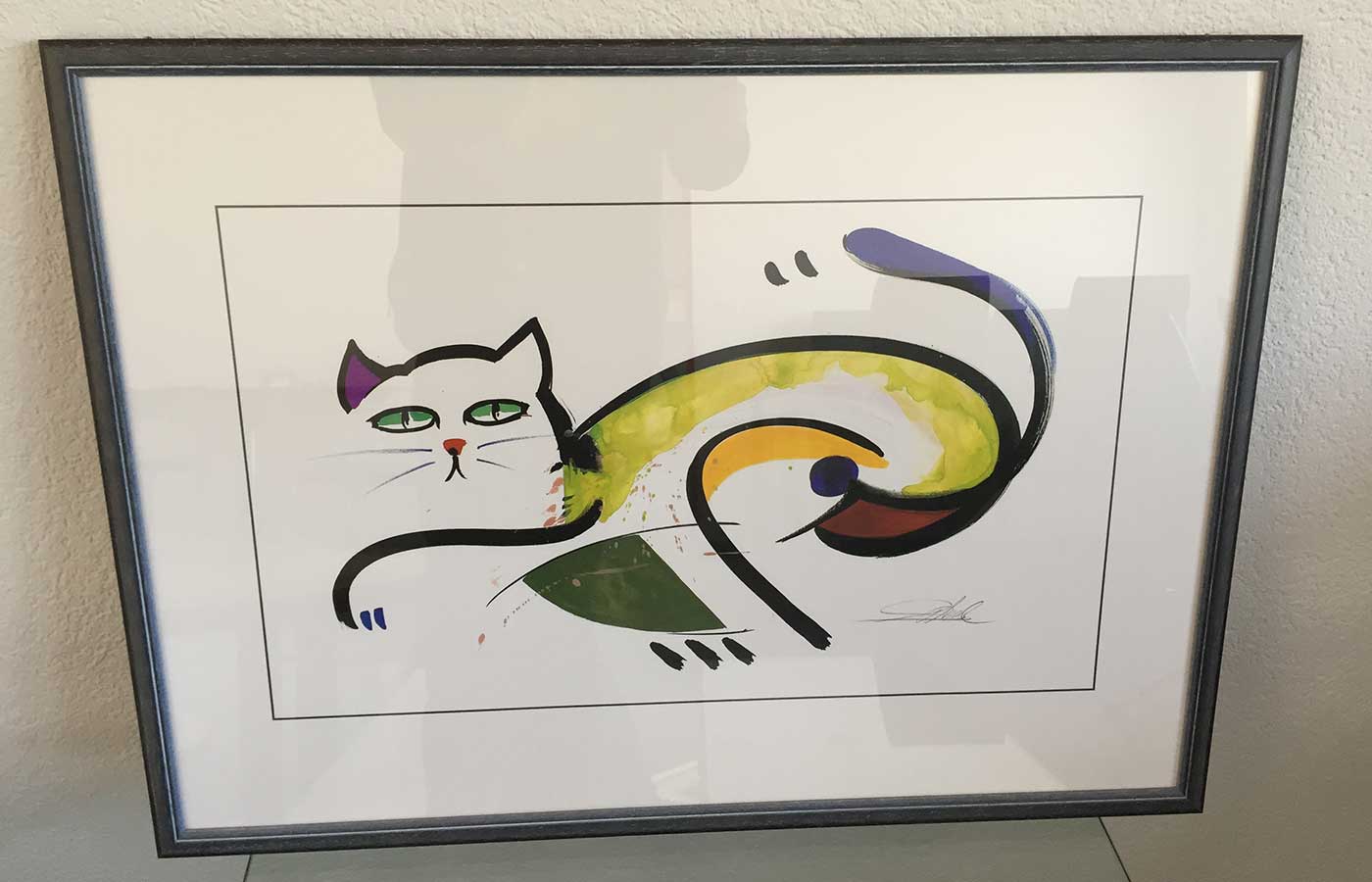 Kunstdruck "Katze"