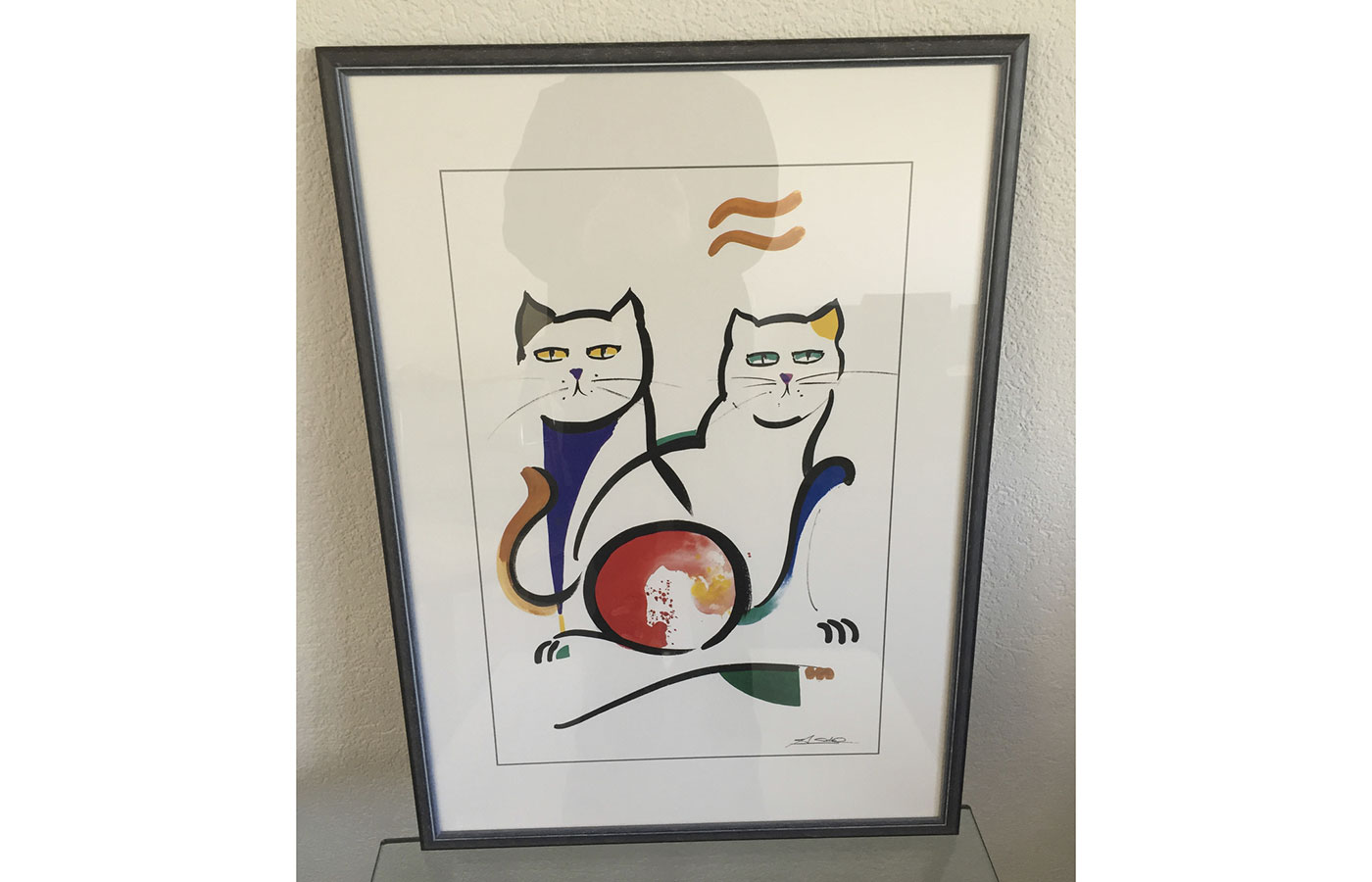 Kunstdruck "Katzen"